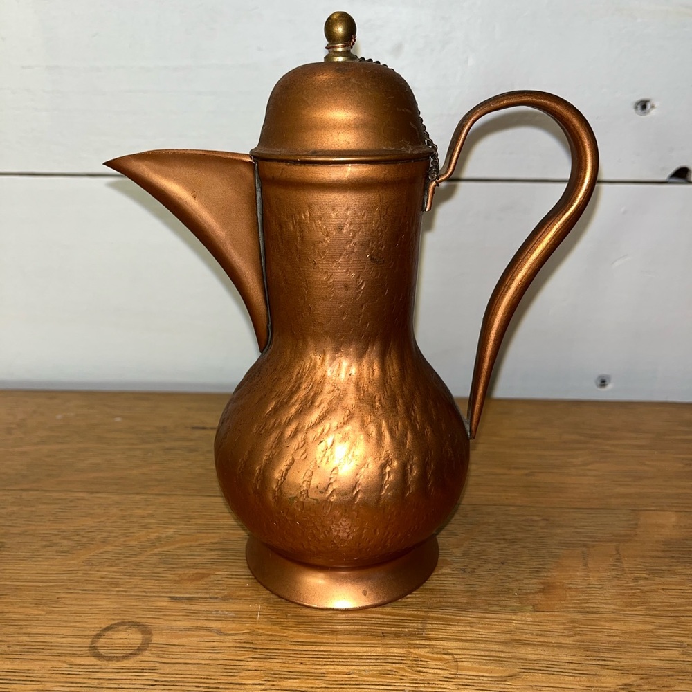 VINTAGE ITALIAN PURE COPPER PITCHER – ART.108